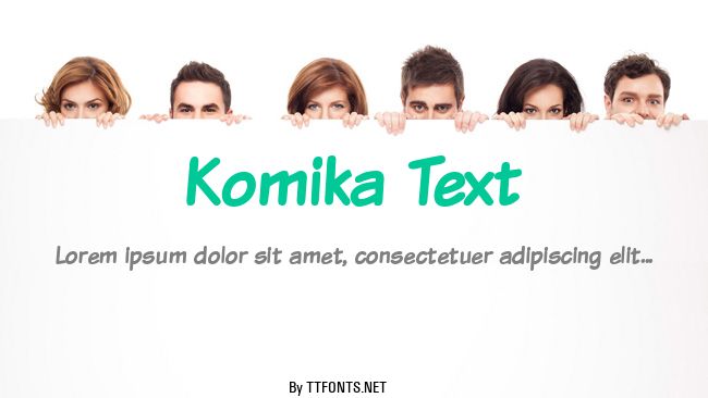 Komika Text example
